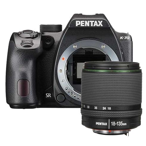 Pentax K-70 Black + DA 18-135mm WR - Photospecialist